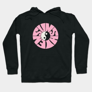 yin yang design Hoodie